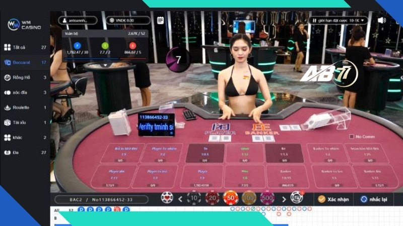 Tương tác với dealer trực tiếp trên live